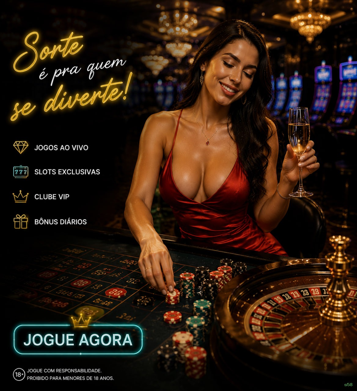 App s58 para Android e iOS - download grátis